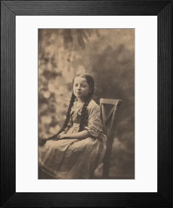 Framed Print : Marie LaPorte, mid 1850s. Creator: Charles Ozanam Framed Print : Marie LaPorte, mid 1850s. Creator: Charles Ozanam