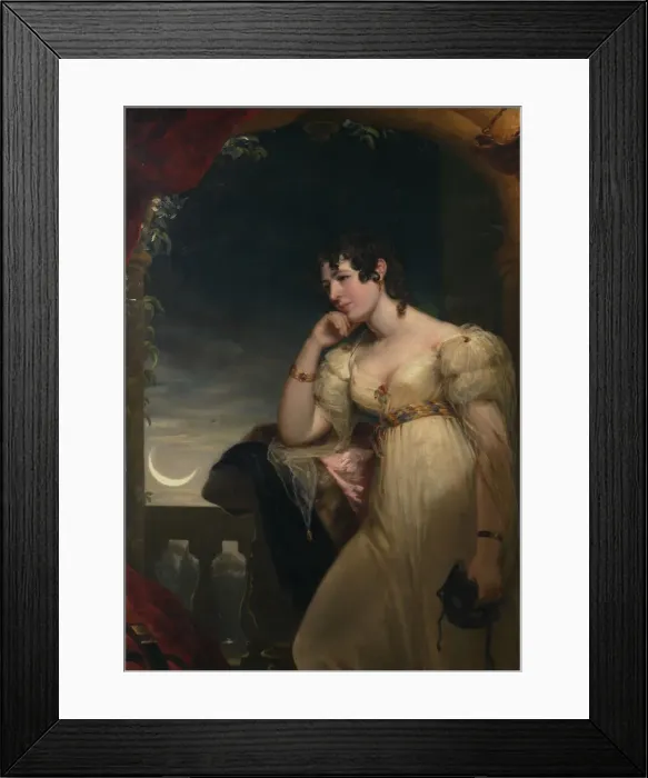 Framed Print : Lady Essex as Juliet, ca. 1810-1815. Creator: Unknown Framed Print : Lady Essex as Juliet, ca. 1810-1815. Creator: Unknown