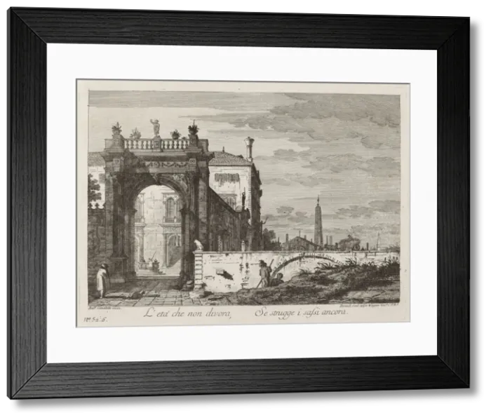 Framed Print : L etache non devora... c. 1760. Creator: Fabio Berardi Framed Print : L etache non devora... c. 1760. Creator: Fabio Berardi