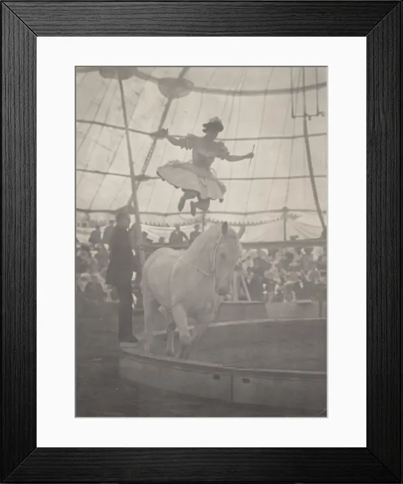 Framed Print : The Circus, 1905. Creator: Harry Cogswell Rubincam Framed Print : The Circus, 1905. Creator: Harry Cogswell Rubincam