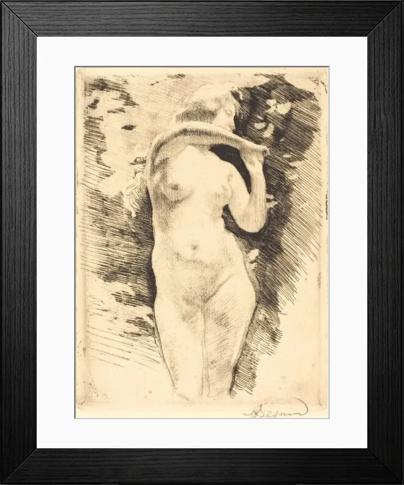 Framed Print : Eve, 1886. Creator: Paul Albert Besnard Framed Print : Eve, 1886. Creator: Paul Albert Besnard
