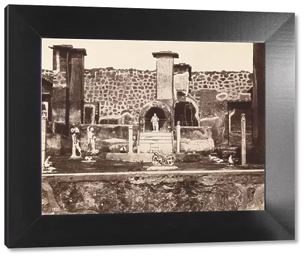 Casa di Marco Lucrezio, Pompei (House of Marco Lucrezio, Pompeii), c. 1870