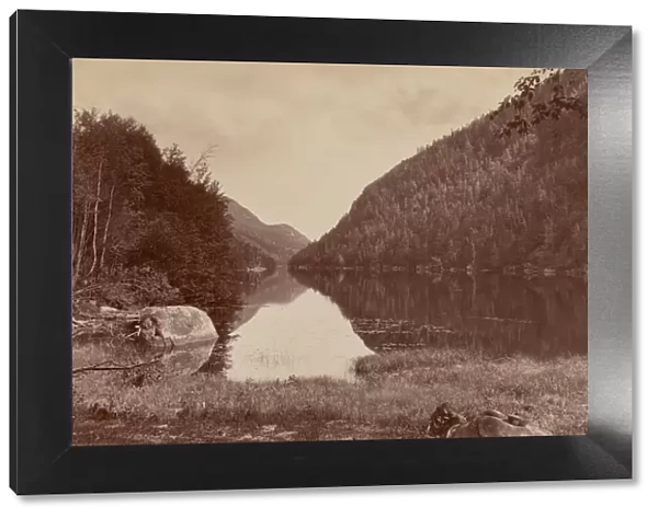 Cascade Lake, Adirondacks, c. 1888. Creator: Seneca Ray Stoddard