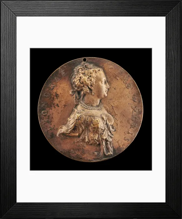 Framed Print : Leonora, Wife of Giovanni Battista Cambi, called Bombarda, the Medallist Framed Print : Leonora, Wife of Giovanni Battista Cambi, called Bombarda, the Medallist