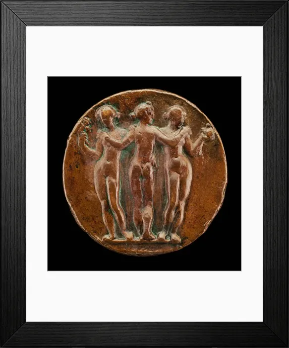 Framed Print : The Three Graces [reverse]. Creator: Danese Cattaneo