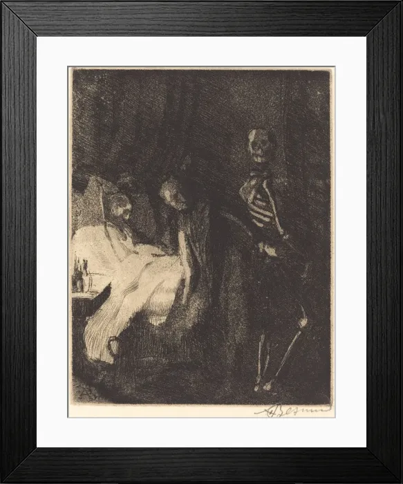 Framed Print : Importunate (Importune), 1900. Creator: Paul Albert Besnard Framed Print : Importunate (Importune), 1900. Creator: Paul Albert Besnard