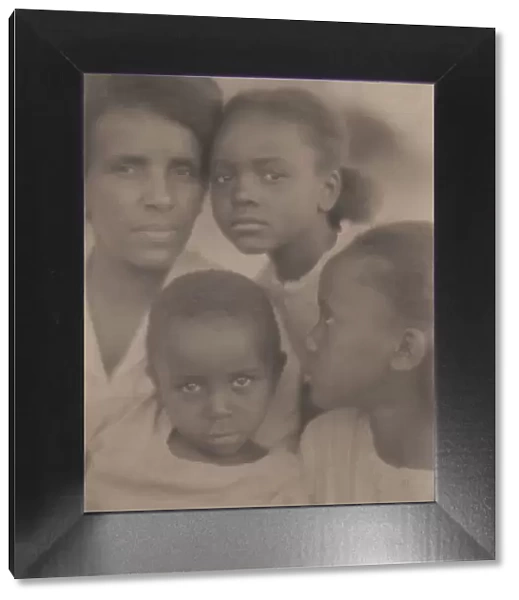 Portrait of a Family, 1922. Creator: Edith R Wilson