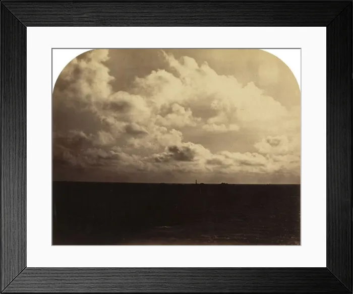 Framed Print : A Strong Breeze, Flying Clouds, c. 1863. Creator: Colonel Stuart Wortley Framed Print : A Strong Breeze, Flying Clouds, c. 1863. Creator: Colonel Stuart Wortley