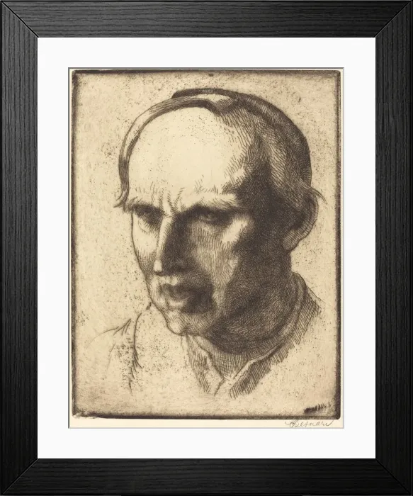 Framed Print : Cardinal Mercier, 1916. Creator: Paul Albert Besnard Framed Print : Cardinal Mercier, 1916. Creator: Paul Albert Besnard