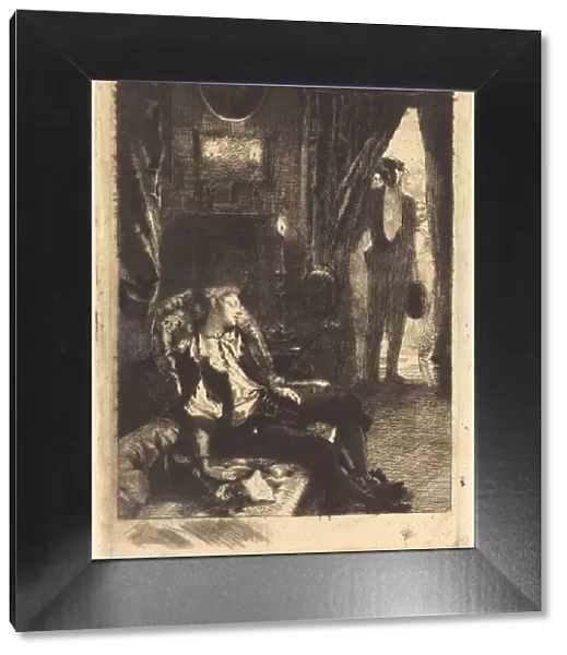 Iza Sleeping (Le Sommeil d Iza), 1885. Creator: Paul Albert Besnard