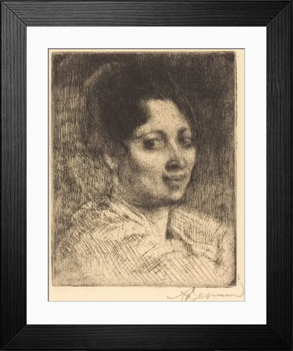 Framed Print : Peppina, 1919. Creator: Paul Albert Besnard Framed Print : Peppina, 1919. Creator: Paul Albert Besnard
