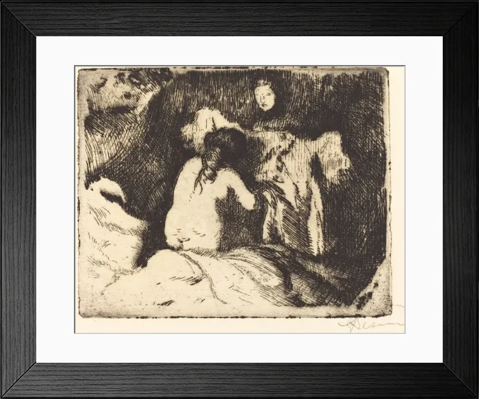 Framed Print : Getting Up (Le lever), 1913. Creator: Paul Albert Besnard Framed Print : Getting Up (Le lever), 1913. Creator: Paul Albert Besnard
