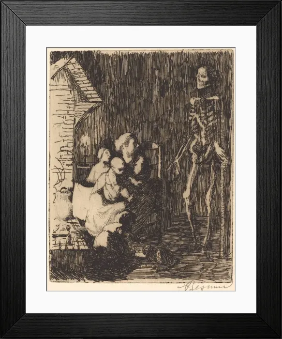 Framed Print : Which One? (Lequel?), 1900. Creator: Paul Albert Besnard Framed Print : Which One? (Lequel?), 1900. Creator: Paul Albert Besnard