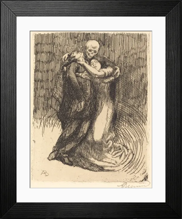 Framed Print : Love Consecrated (Elle consacre l amour), 1900. Creator: Paul Albert Besnard Framed Print : Love Consecrated (Elle consacre l amour), 1900. Creator: Paul Albert Besnard