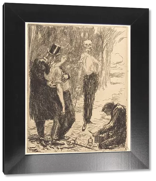 The Duel (Le duel), 1900. Creator: Paul Albert Besnard