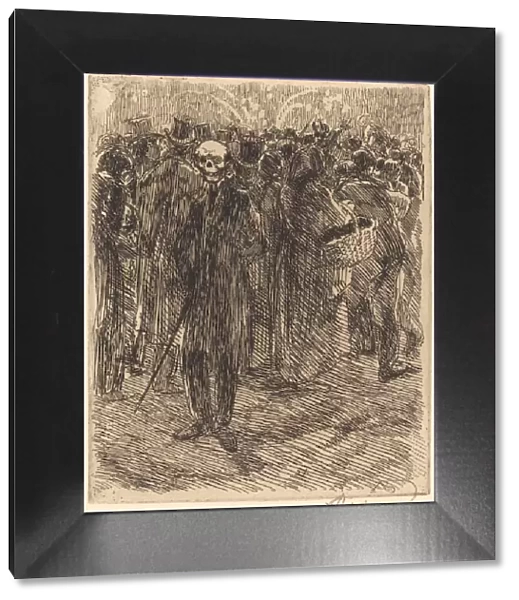 In the Crowd (Dans la foule), 1900. Creator: Paul Albert Besnard