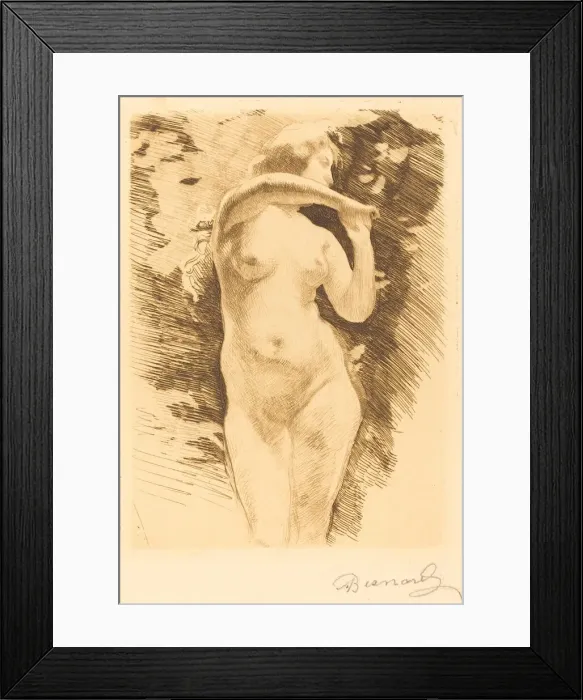 Framed Print : Eve, 1896. Creator: Paul Albert Besnard Framed Print : Eve, 1896. Creator: Paul Albert Besnard