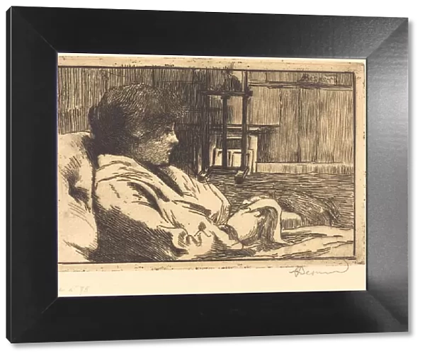 Woman Reading in the Studio (La Lecture dans l atelier), 1887