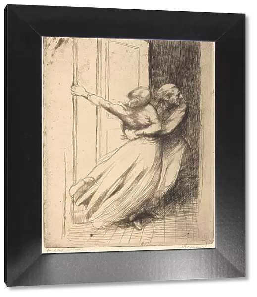 The Rape (Le Viol), c. 1886. Creator: Paul Albert Besnard
