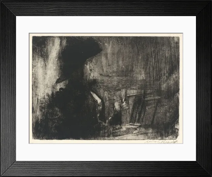 Framed Print : The Cup of Tea, 1883. Creator: Paul Albert Besnard Framed Print : The Cup of Tea, 1883. Creator: Paul Albert Besnard