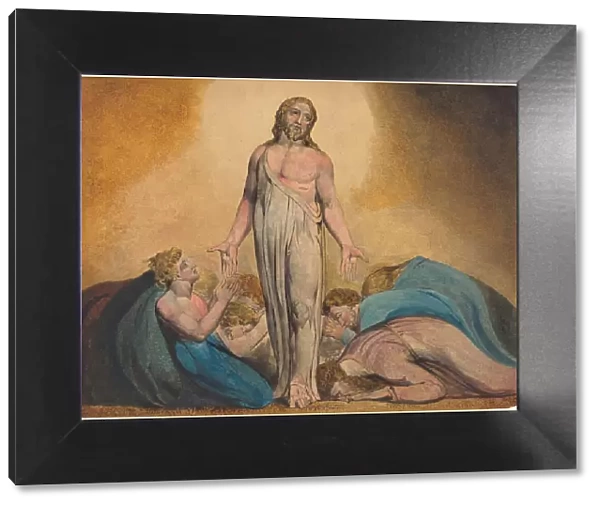 Christ Appearing to His Disciples After the Resurrection, c. 1795. Creator: William Blake