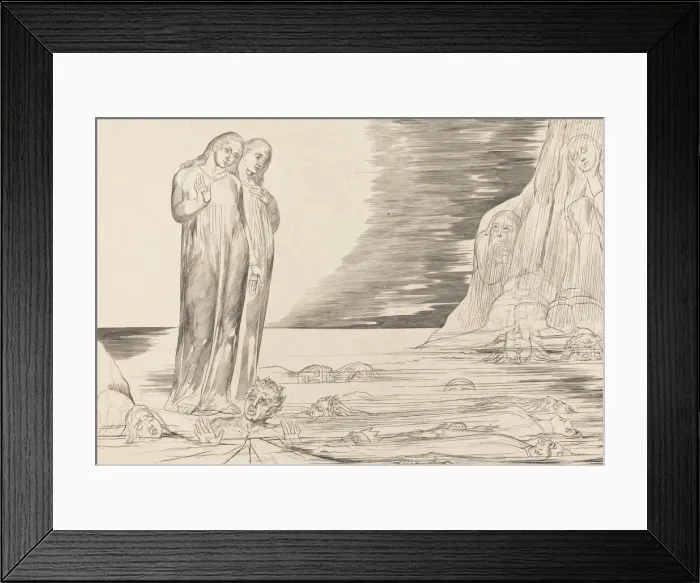 Framed Print : The Circle of the Traitors; Dantes Foot Striking Bocca degli Abbate, 1827 Framed Print : The Circle of the Traitors; Dantes Foot Striking Bocca degli Abbate, 1827