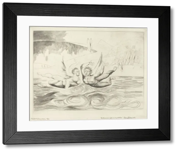 Framed Print : The Circle of the Corrupt Officials; The Devils Mauling Each Other, 1827 Framed Print : The Circle of the Corrupt Officials; The Devils Mauling Each Other, 1827