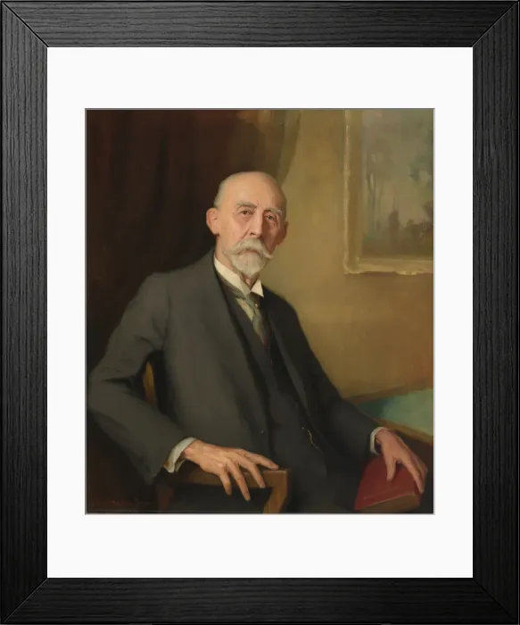 Framed Print : Dr. William H. Holmes, 1931. Creator: Edmund Hodgson Smart Framed Print : Dr. William H. Holmes, 1931. Creator: Edmund Hodgson Smart