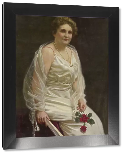 Edith Bolling Galt Wilson, 1924. Creator: Emile Alexay