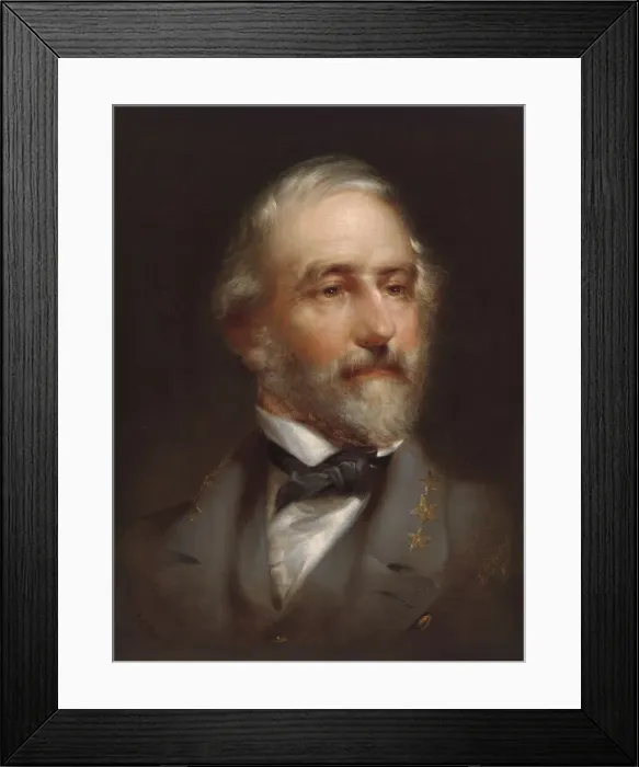 Framed Print : Robert E. Lee, 1864-1865. Creator: Edward Caledon Bruce Framed Print : Robert E. Lee, 1864-1865. Creator: Edward Caledon Bruce