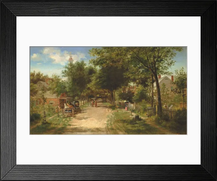 Framed Print : The Country Store, 1885. Creator: Edward Lamson Henry Framed Print : The Country Store, 1885. Creator: Edward Lamson Henry