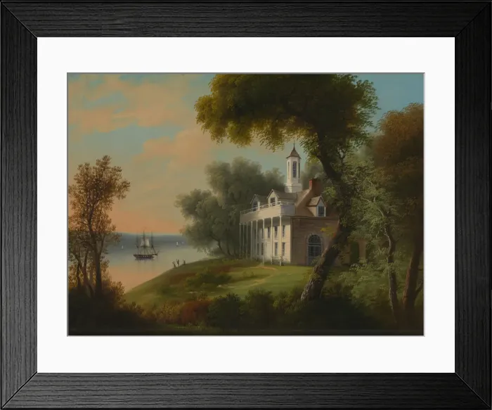 Framed Print : Mount Vernon, ca. 1850. Creator: Frances Mary Bellows Framed Print : Mount Vernon, ca. 1850. Creator: Frances Mary Bellows