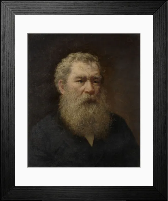 Framed Print : George Fuller, mid-late 19th century. Creator: Edwin Tryon Billings Framed Print : George Fuller, mid-late 19th century. Creator: Edwin Tryon Billings