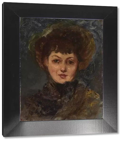 Portrait of Mrs. John Gellatly, 1890-1897. Creator: Eleanor Greatorex