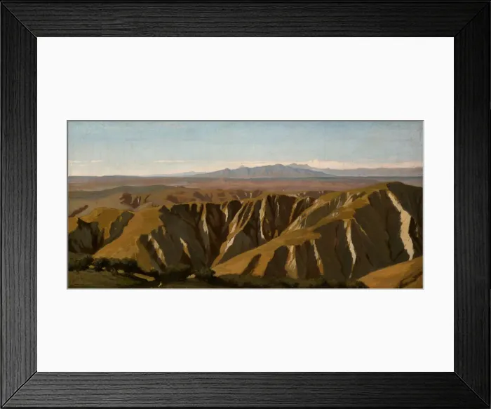 Framed Print : Volterra, 1860. Creator: Elihu Vedder Framed Print : Volterra, 1860. Creator: Elihu Vedder