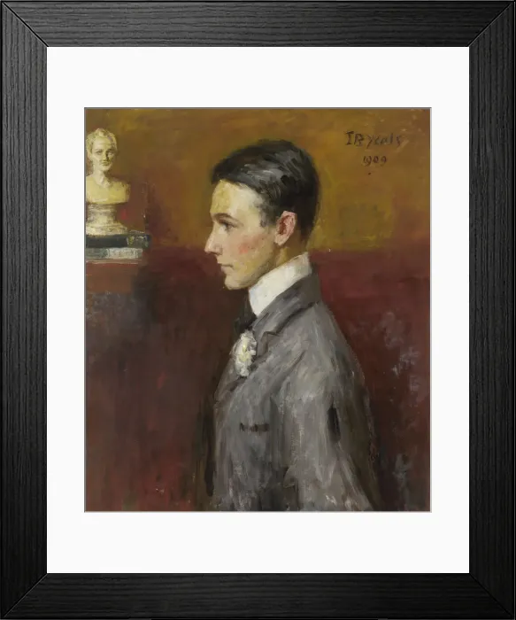 Framed Print : Van Wyck Brooks, 1909. Creator: John Butler Yeats Framed Print : Van Wyck Brooks, 1909. Creator: John Butler Yeats