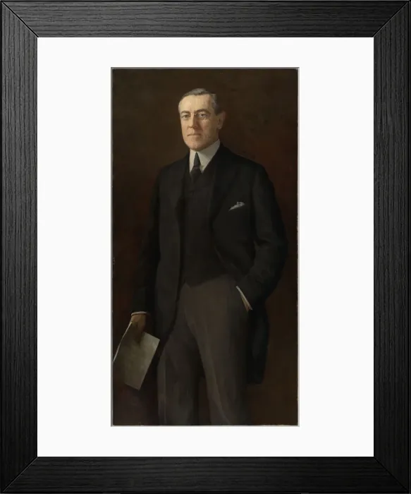Framed Print : Woodrow Wilson, 1919. Creator: Harriet Anderson Stubbs Murphy Framed Print : Woodrow Wilson, 1919. Creator: Harriet Anderson Stubbs Murphy