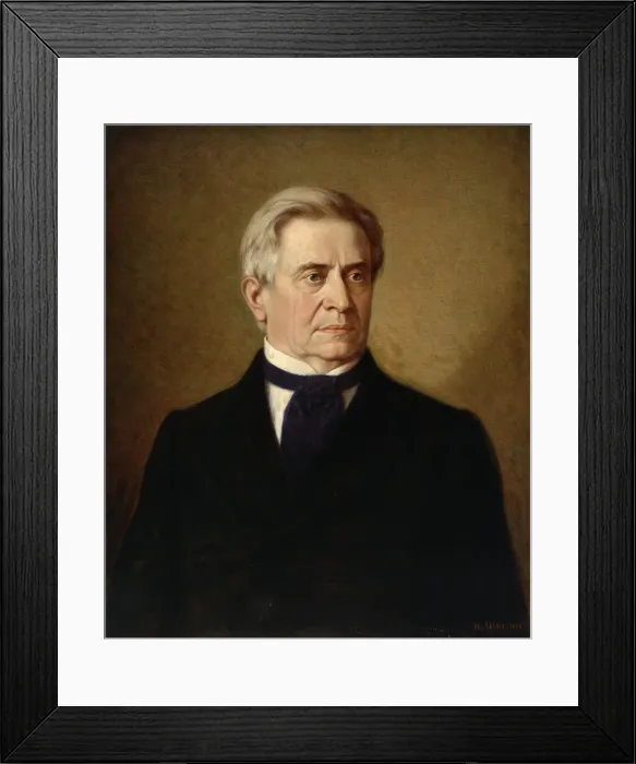 Framed Print : Joseph Henry, 1885. Creator: Henry Ulke