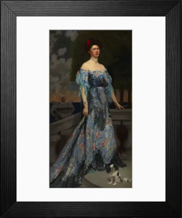 Framed Print : Miss Anne Mills Archbold, 1902-1903. Creator: Frederick William MacMonnies Framed Print : Miss Anne Mills Archbold, 1902-1903. Creator: Frederick William MacMonnies