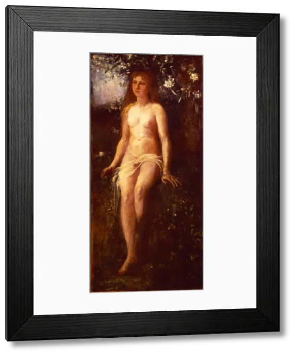 Framed Print : The Golden Age, 1878. Creator: John La Farge Framed Print : The Golden Age, 1878. Creator: John La Farge