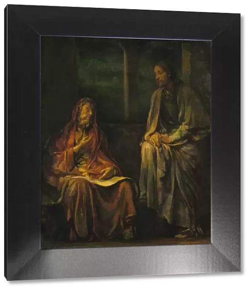 Visit of Nicodemus to Christ, 1880. Creator: John La Farge