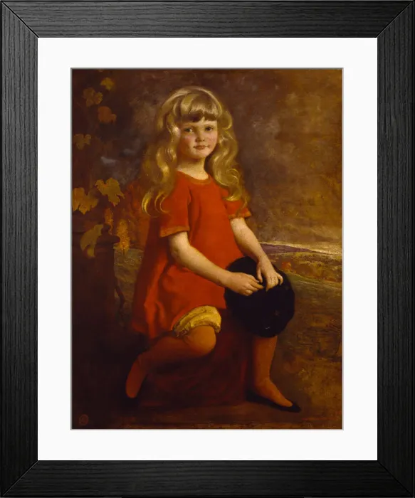Framed Print : Polly, 1916. Creator: George de Forest Brush Framed Print : Polly, 1916. Creator: George de Forest Brush