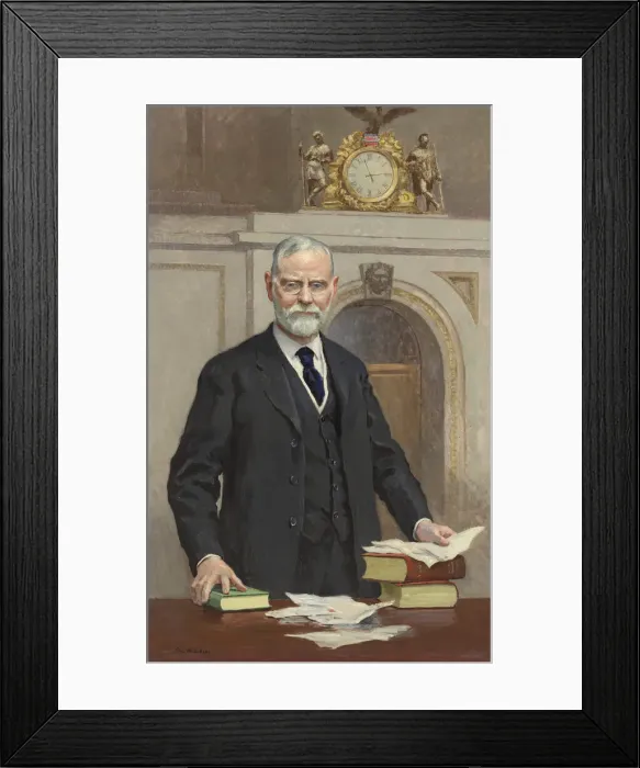 Framed Print : James Robert Mann, c. 1910-1925. Creator: Gari Melchers Framed Print : James Robert Mann, c. 1910-1925. Creator: Gari Melchers