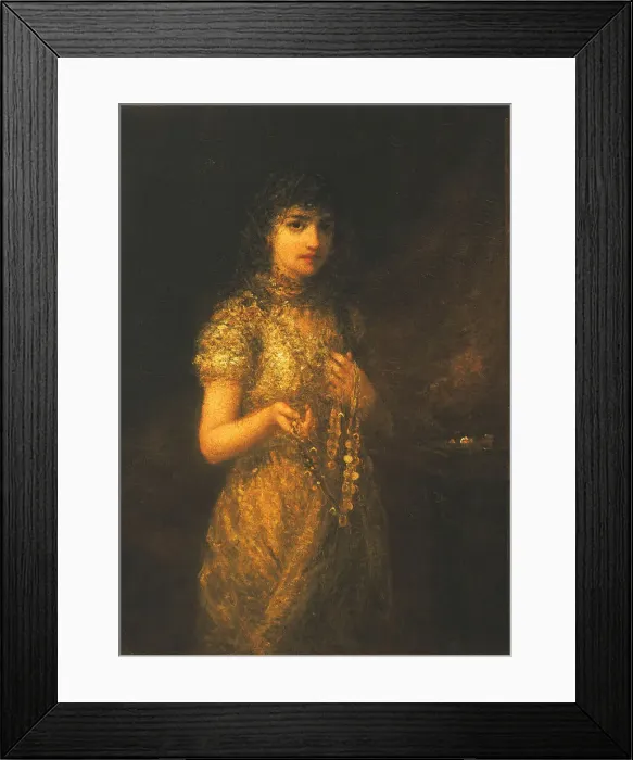 Framed Print : Fedalma, 1883-1884. Creator: George Fuller Framed Print : Fedalma, 1883-1884. Creator: George Fuller