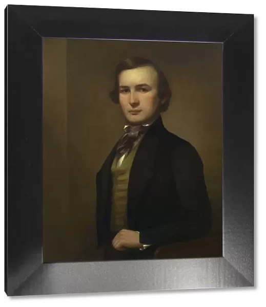 George Henry Durrie Self-Portrait, 1843. Creator: George Henry Durrie