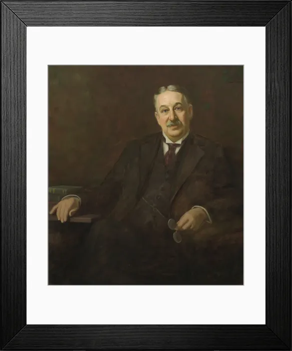 Framed Print : King Camp Gillette, 1911. Creator: Jean Mannheim Framed Print : King Camp Gillette, 1911. Creator: Jean Mannheim