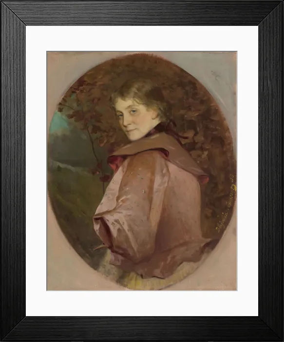 Framed Print : Mary Henderson, 1895. Creator: Jean Joseph Benjamin Constant Framed Print : Mary Henderson, 1895. Creator: Jean Joseph Benjamin Constant