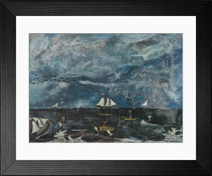 Framed Print : The Marblehead Fishermen, ca. 1922-1928. Creator: John Orne Johnson Frost Framed Print : The Marblehead Fishermen, ca. 1922-1928. Creator: John Orne Johnson Frost