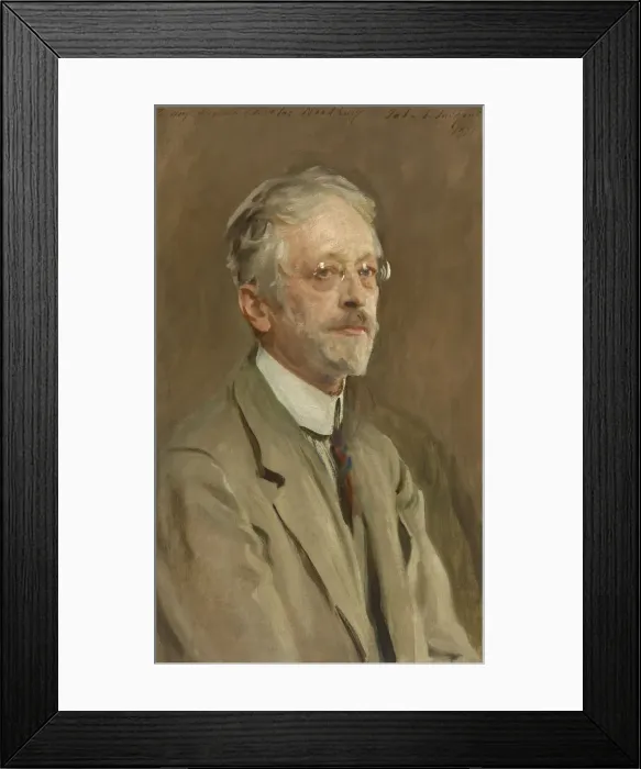 Framed Print : Charles Herbert Woodbury, 1921. Creator: John Singer Sargent Framed Print : Charles Herbert Woodbury, 1921. Creator: John Singer Sargent