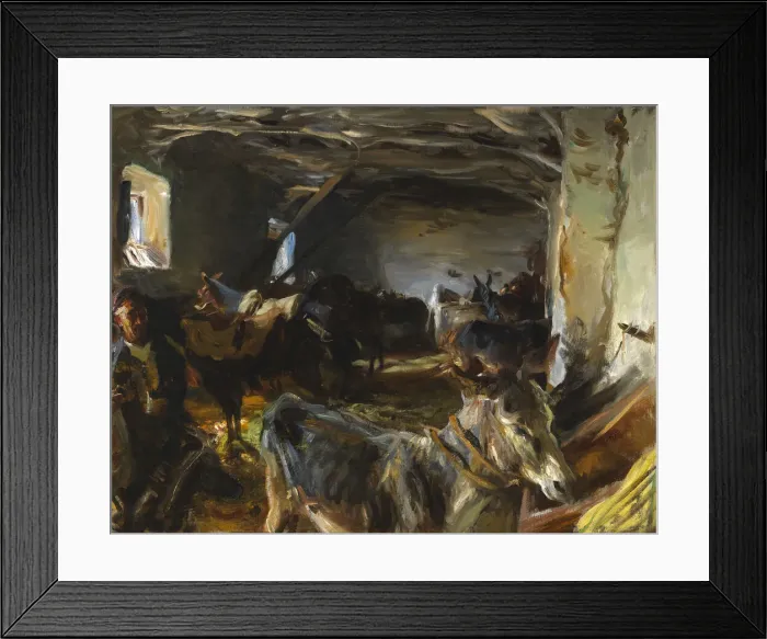 Framed Print : Stable at Cuenca, 1903. Creator: John Singer Sargent Framed Print : Stable at Cuenca, 1903. Creator: John Singer Sargent